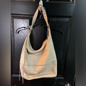 HOBO purse soft leather beige